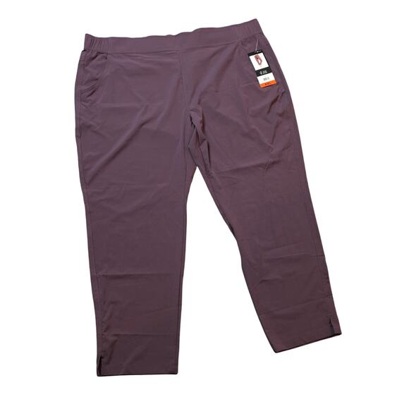 NWT Eddie Bauer Traveler Ankle Pant Purple XXL - Picture 1 of 8